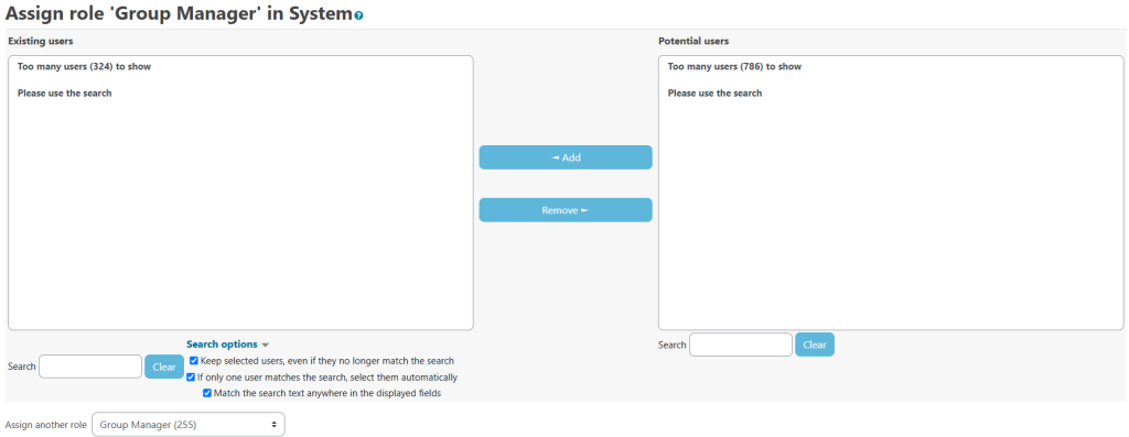 User roles within the LMS – Dynamic LMS userguide