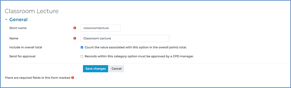 Setting up and administering CPD – Dynamic LMS userguide