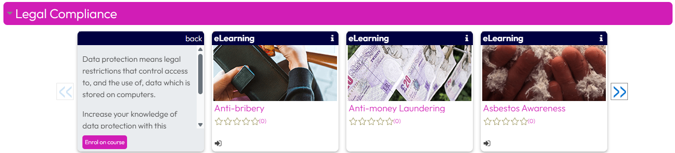 Learner experience settings – Dynamic LMS userguide