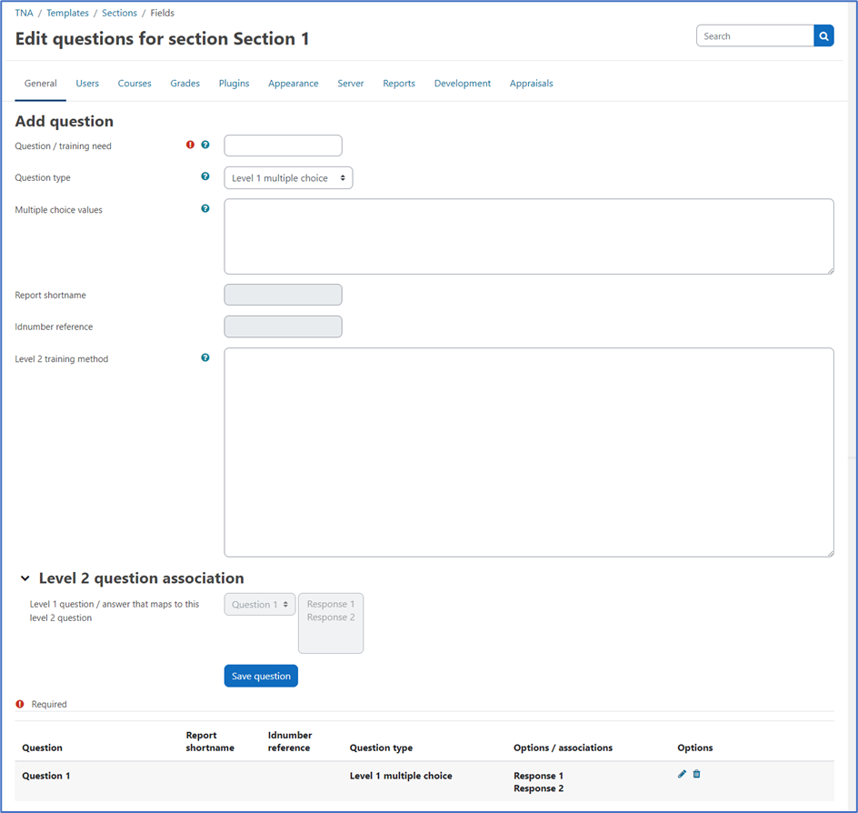 Managing Templates – Dynamic LMS userguide