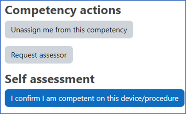 Managing access to competencies – Dynamic LMS userguide